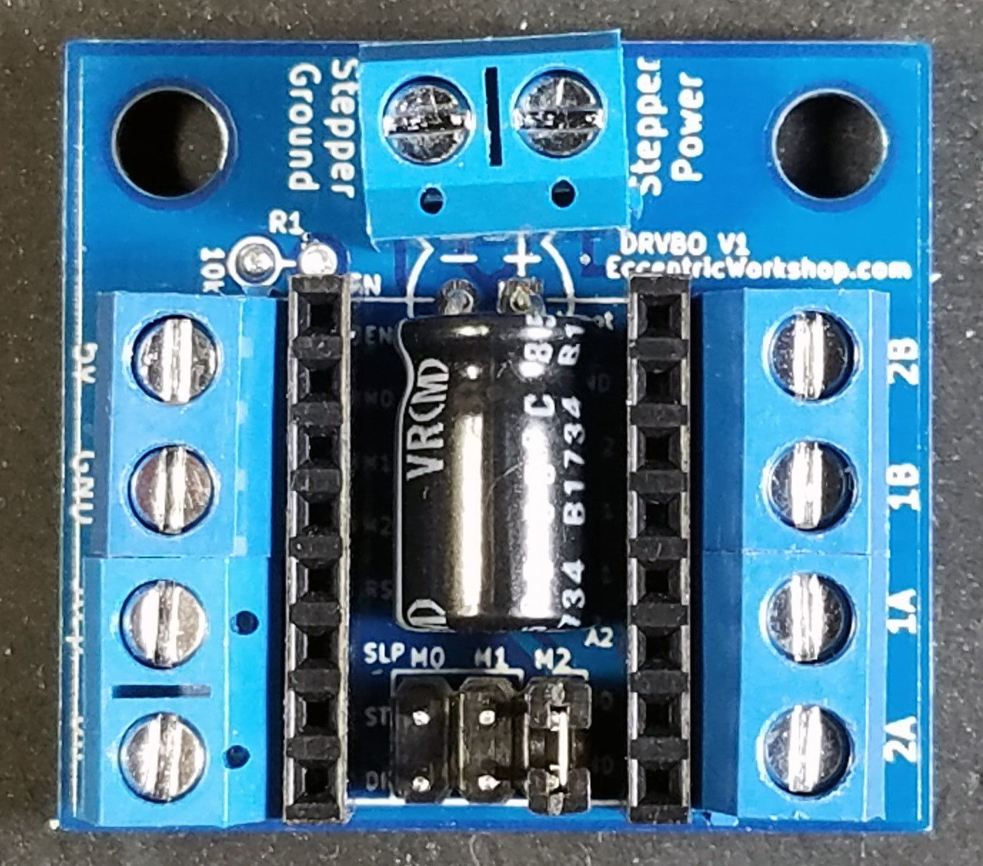 Driver Breakout Board V1 - Assembled image