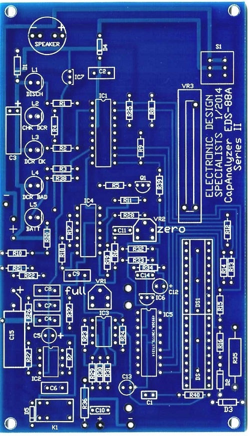 EDS Inc CapAnalyzer 88A PCB