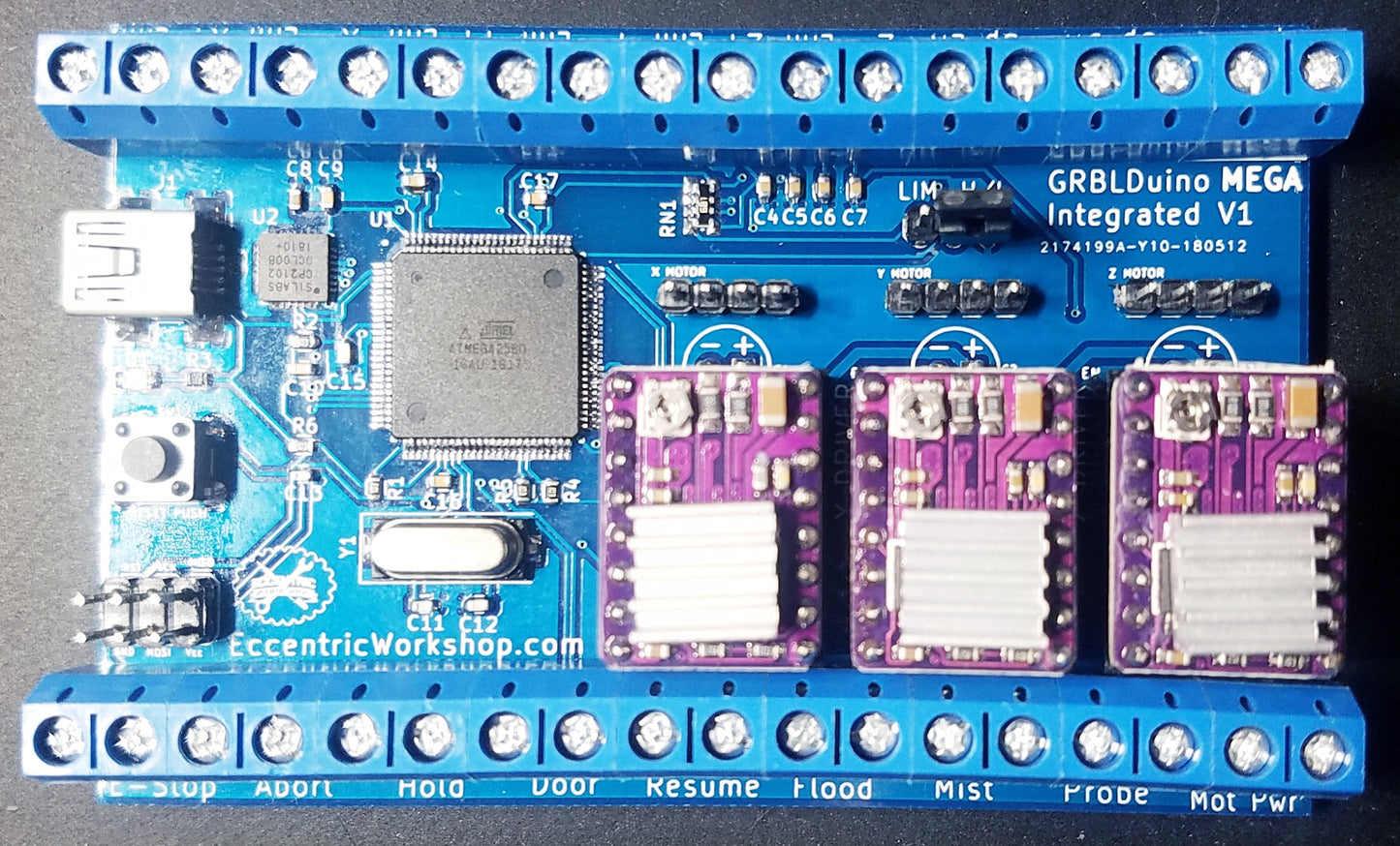 GRBLDuino Mega Integrated V1 CNC Controller