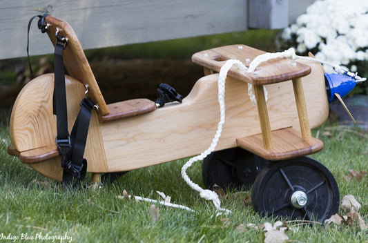 Plans - Kid's Wooden Airplane Ride On / Rocker Toy Plans
