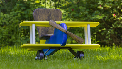Plans - Kid's Wooden Airplane Ride On / Rocker Toy Plans